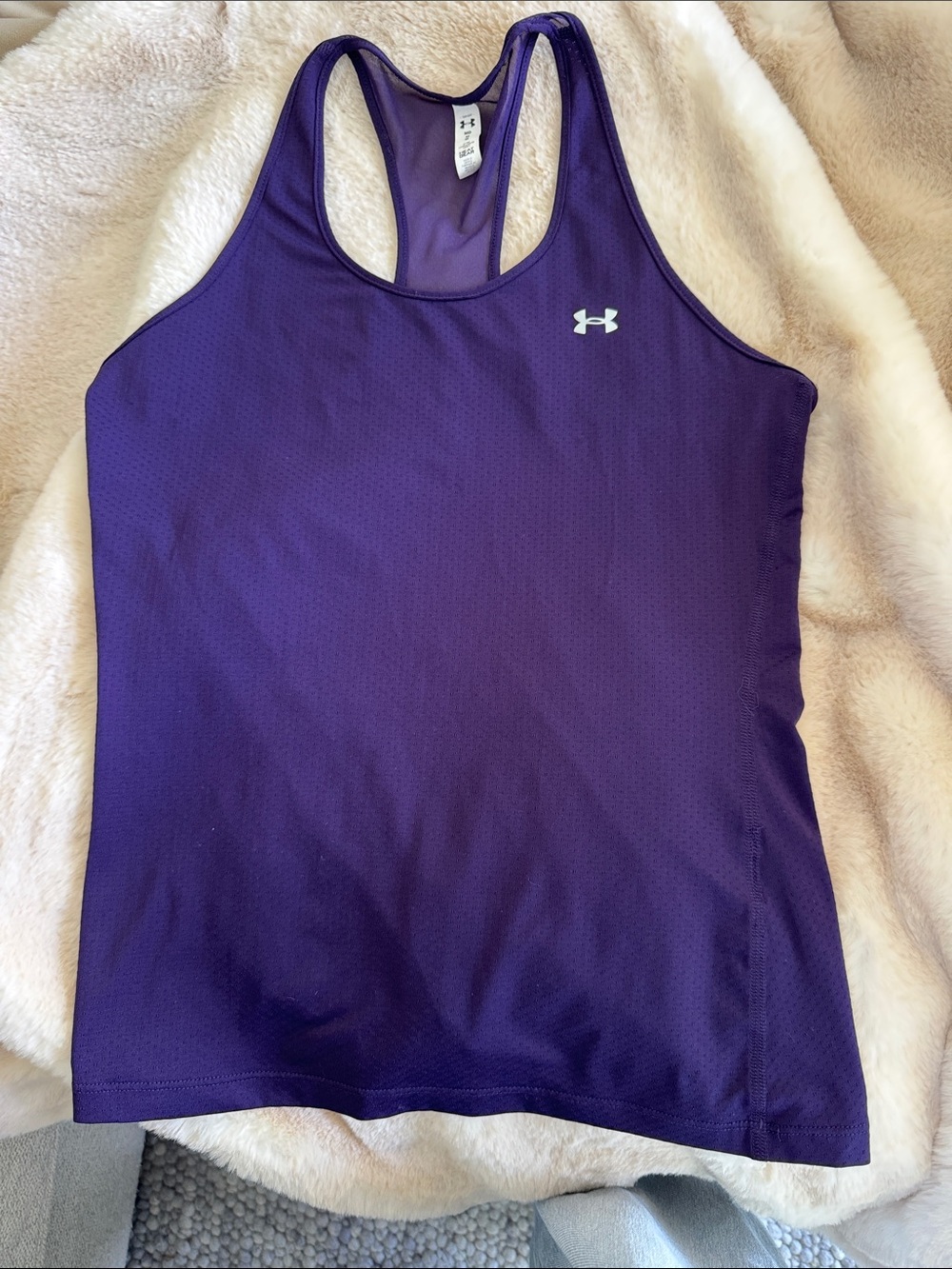 Under Armour Deep Purple Performance Racerback Tank
